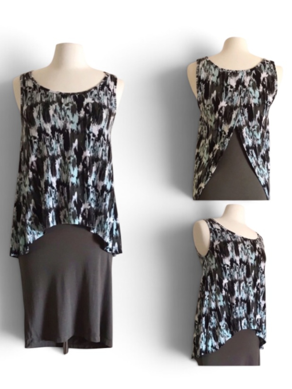 Threads 4 Thought Layer Print Kassidy Dress Medium